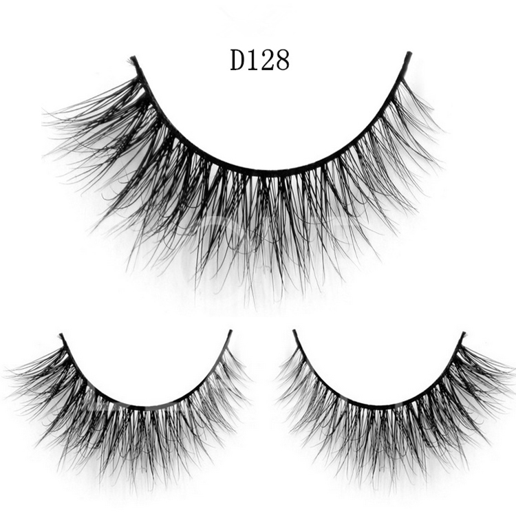 New arrival 3d doule layered best false eyelashes in private label ES14